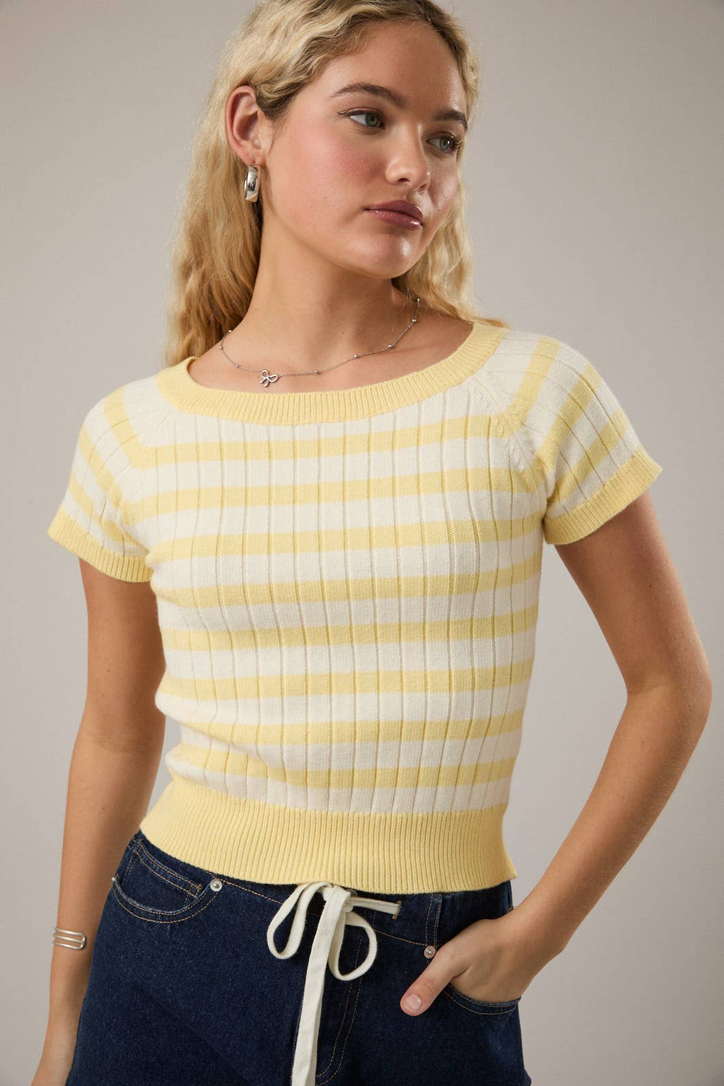 Short Sleeve Sweater