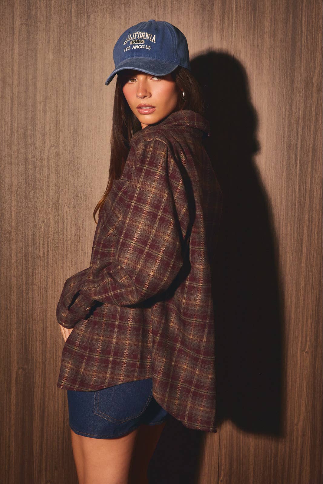 Button Down Plaid Shirt