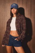 Button Down Plaid Shirt
