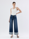 High Rise Cuffed Wide Leg - LV1664