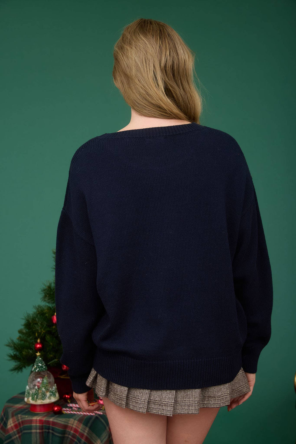 Teddy Crew Neck Sweater