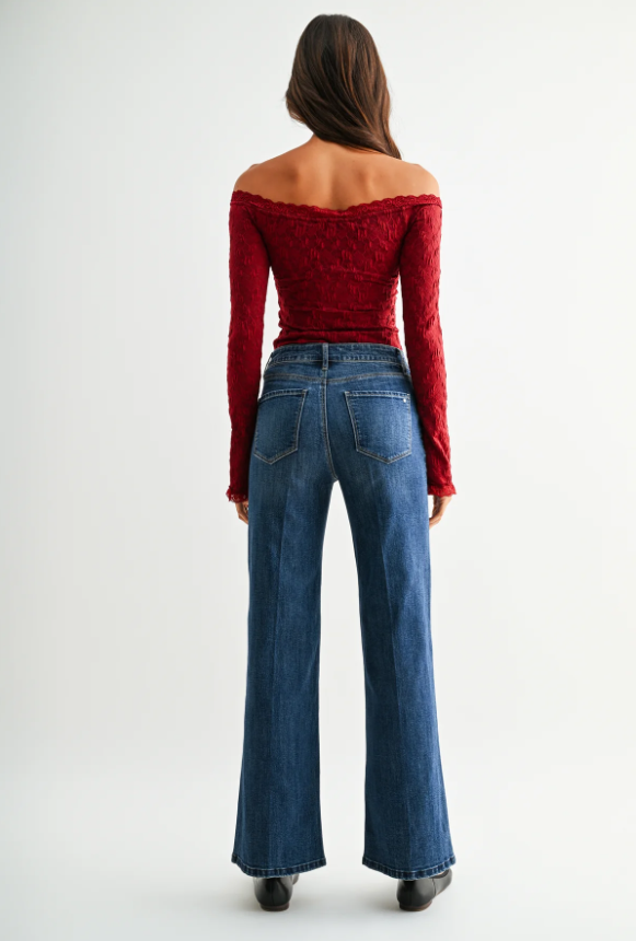 High Rise Wide Leg - MDP-W4124A