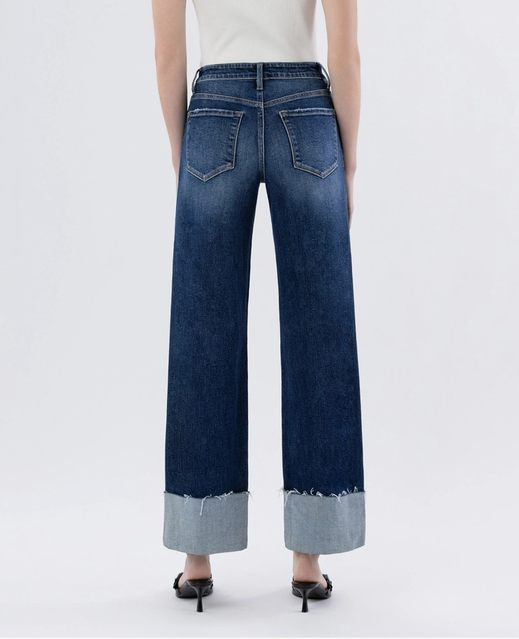 High Rise Cuffed Wide Leg - LV1664