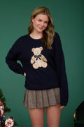 Teddy Crew Neck Sweater