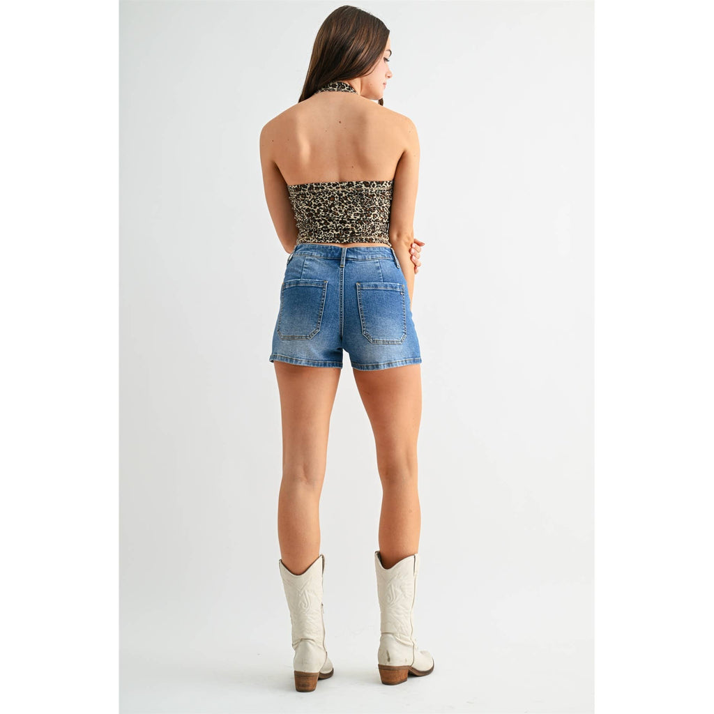 Mica Shorts - Sulfur Indigo