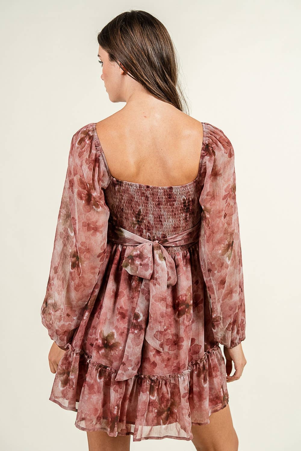 Sweetheart Chiffon Short Dress