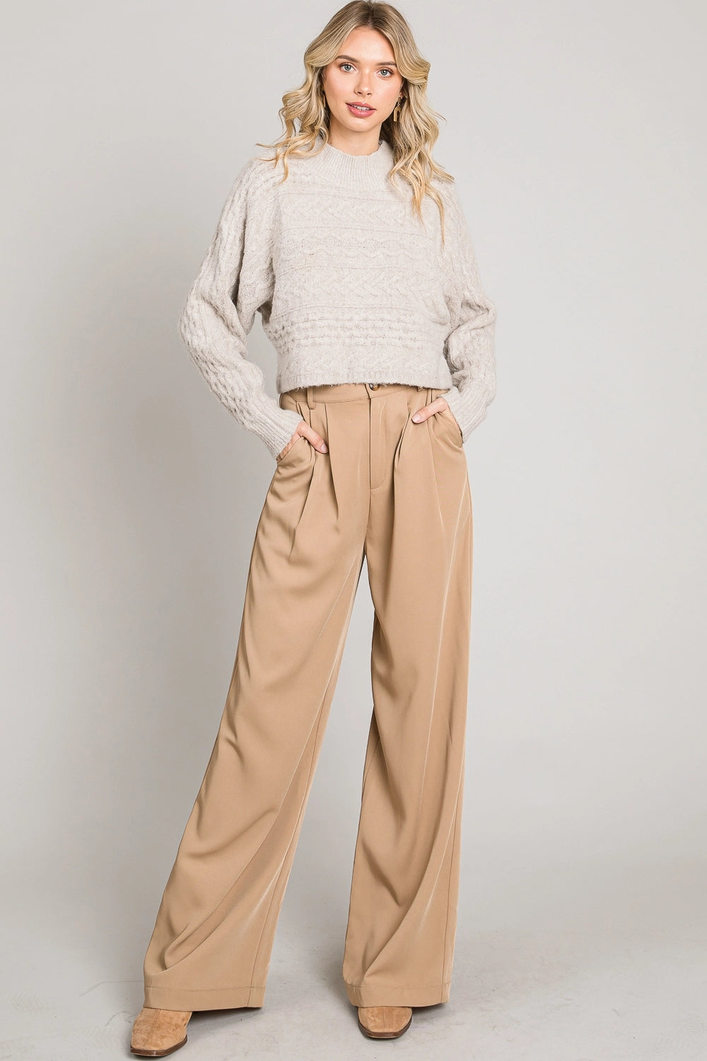 Mock Neck Sweater